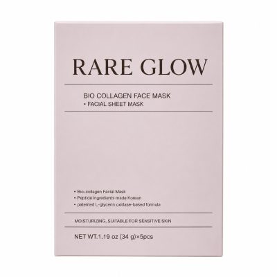 RareGlow Bio Collagen Face Mask (Pack of 5)