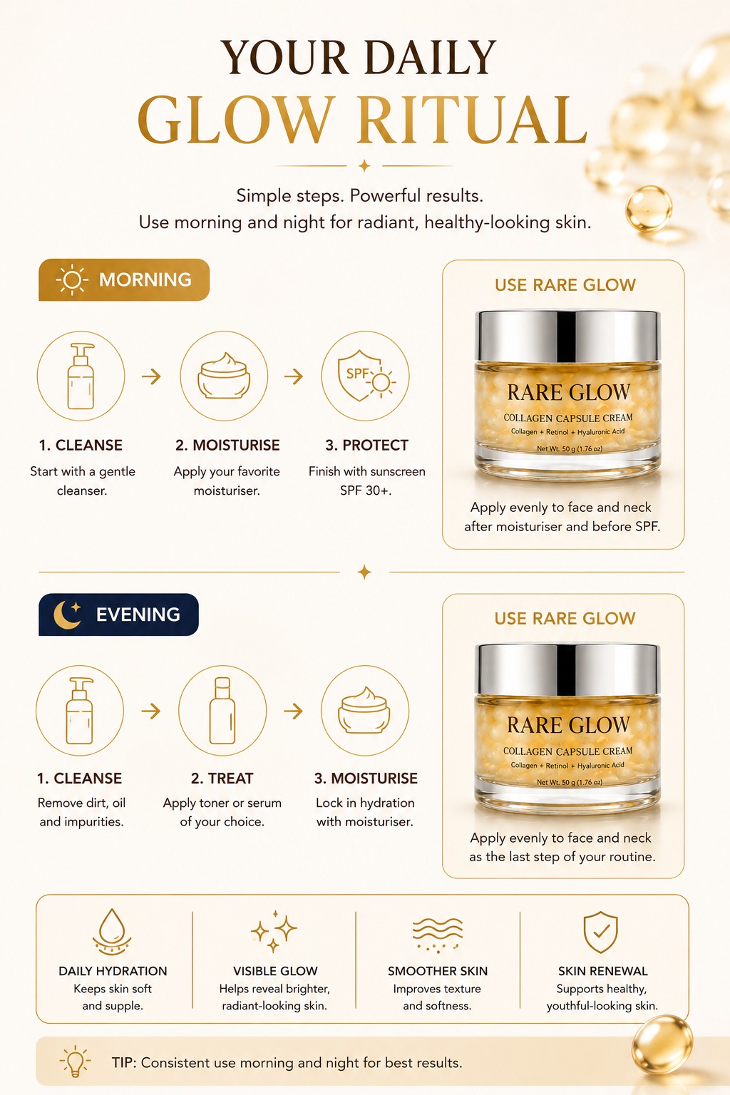 Rare Glow Capsule Cream - Image 4